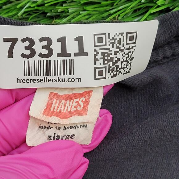 Vintage Skull Guitar Shirt XL 23x25 Faded-Black - Picture 8 of 14